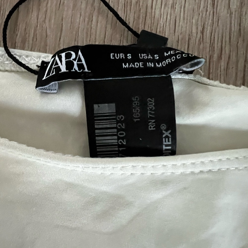Zara Cream Bikini with Black Accents - Picture 2 of 5